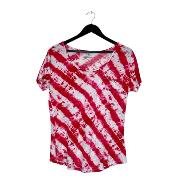 Calypso St Barth For Target Pink Tie Dye Pocket Tee Size Medium Boho Festival - Thumbnail 8