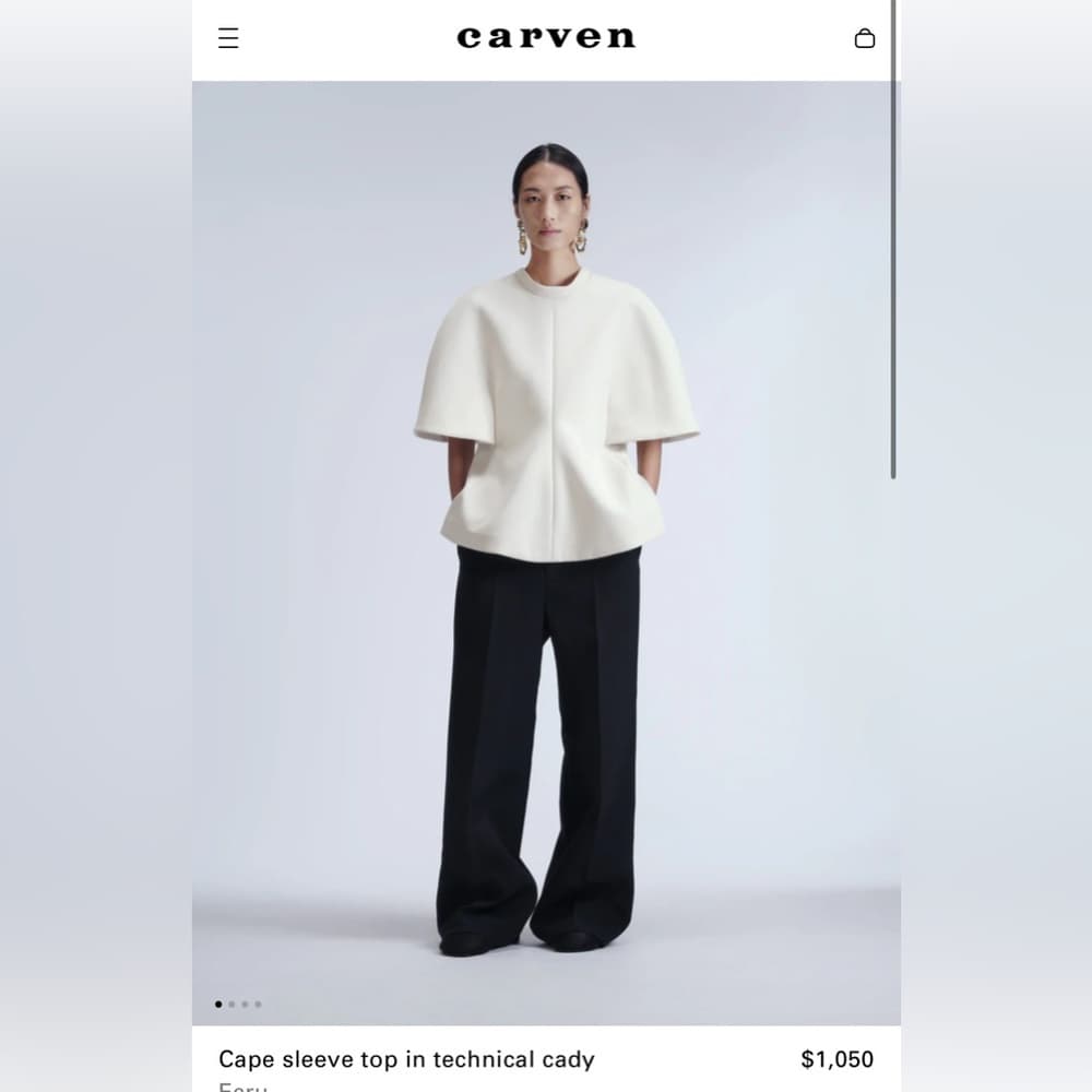 Carven Paris Pink Structured Shift Dress Tunic Runway Luxury Size FR 42 (US 10) - Thumbnail 15