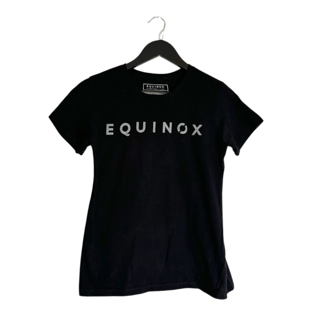 Equinox Black Women’s Shirt Fitted Graphic Tee Medium Fitness Life Gym Clubcore - Thumbnail 7