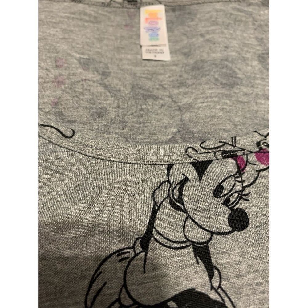 LuLaRoe Disney Minnie Mouse Classic Tee Shirt All Over Graphic Print Size Small - Thumbnail 5