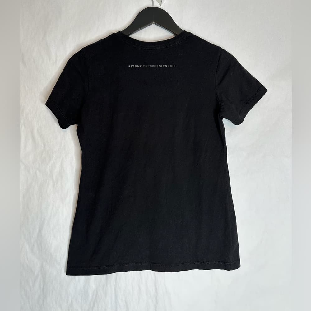 Equinox Black Women’s Shirt Fitted Graphic Tee Medium Fitness Life Gym Clubcore - Thumbnail 6