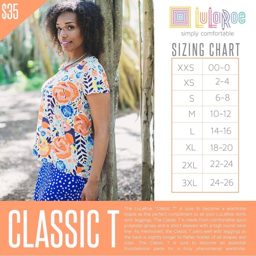 LuLaRoe Disney Minnie Mouse Classic Tee Shirt All Over Graphic Print Size Small - Thumbnail 8