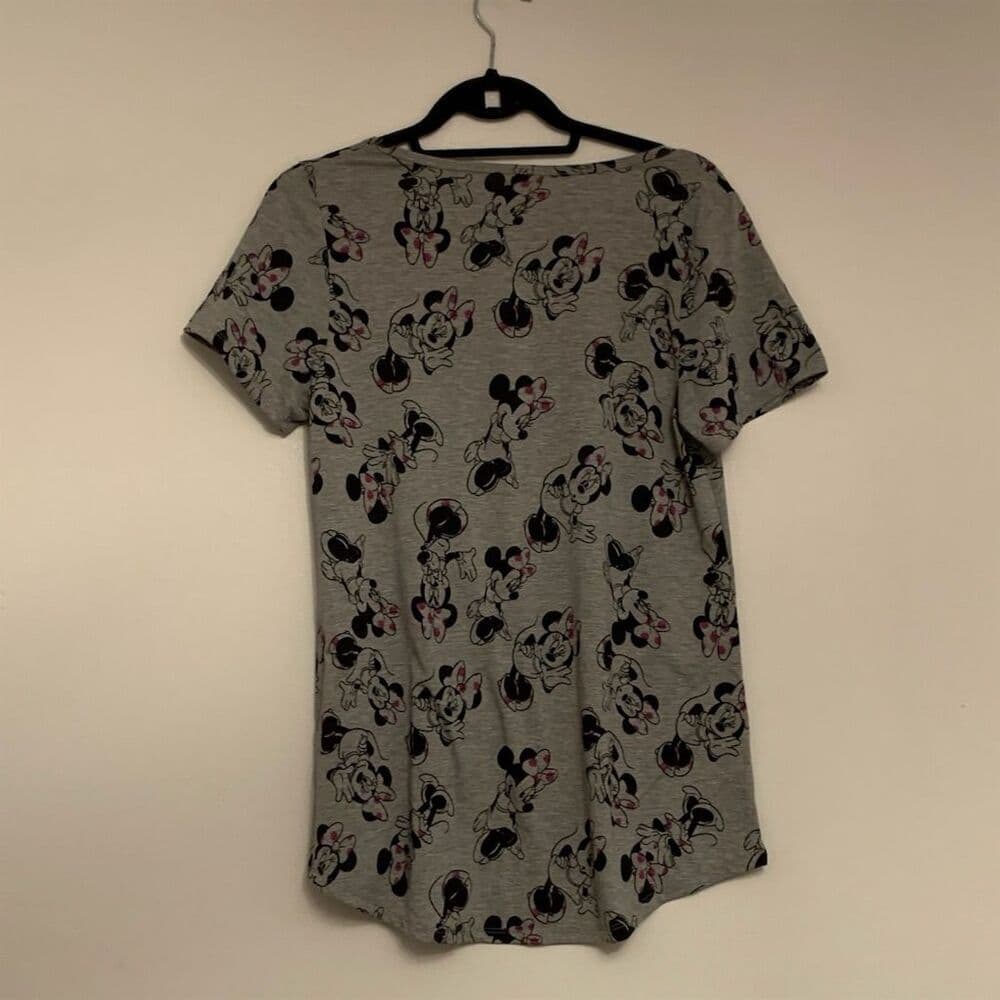 LuLaRoe Disney Minnie Mouse Classic Tee Shirt All Over Graphic Print Size Small - Thumbnail 3