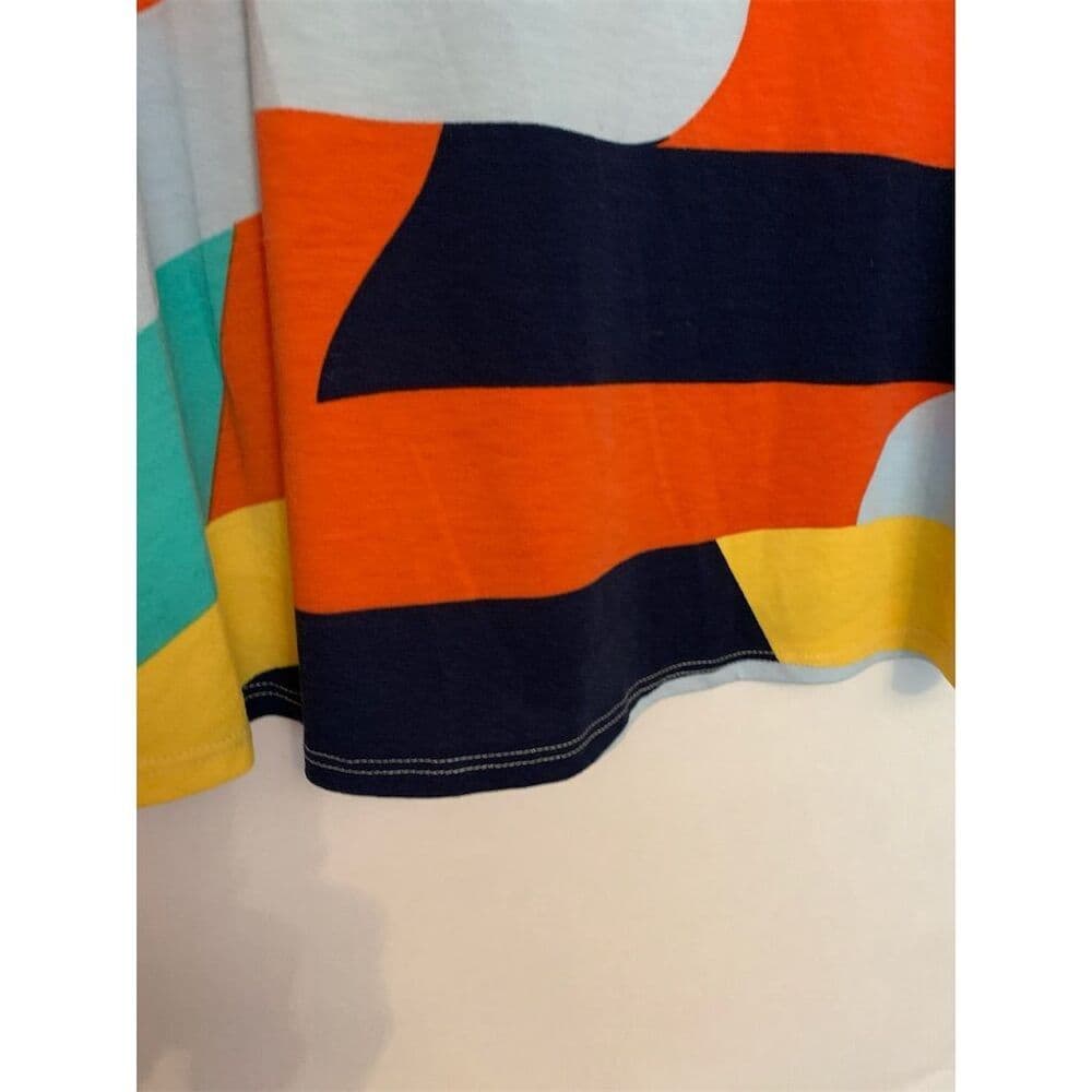 LuLaRoe Multicolor Perfect Tee Abstract Geometric Top Large Dopamine Dressing - Thumbnail 9