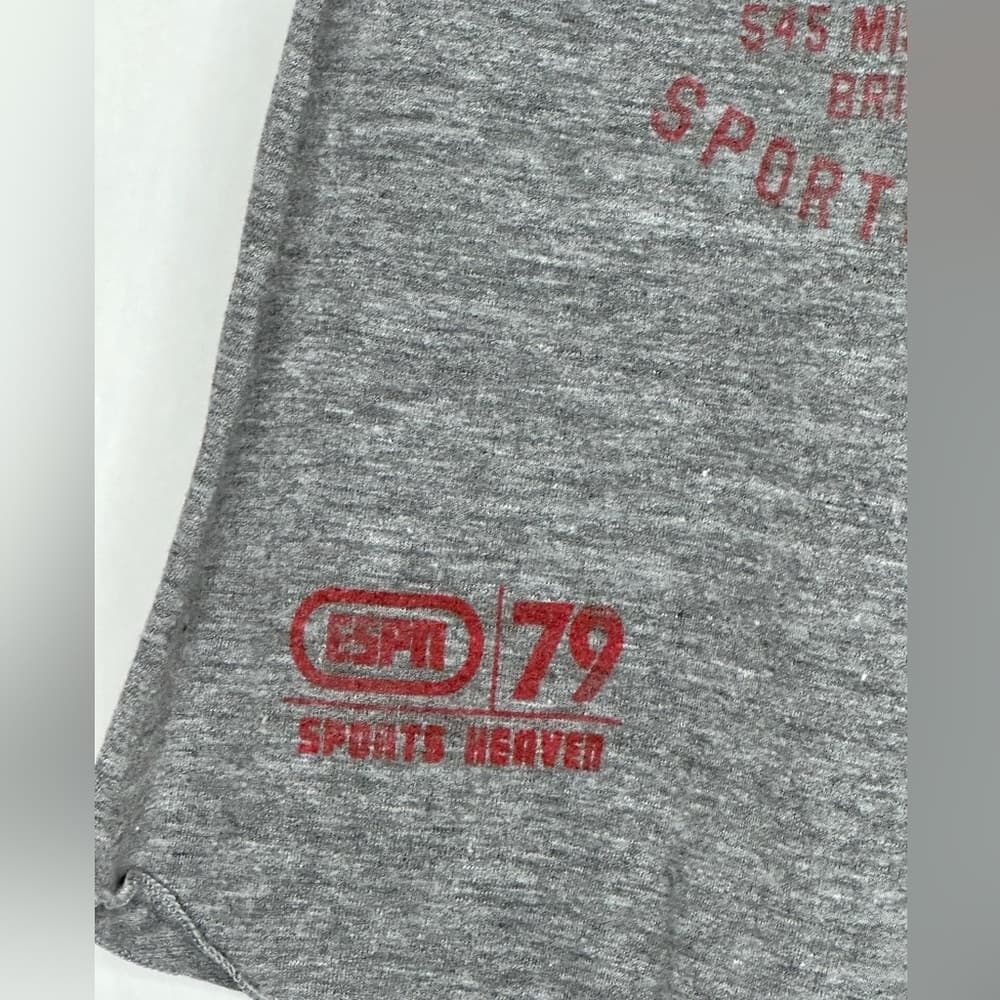 Sportiqe ESPN Programming Graphic Racerback Tank Size Small Heathered Gray - Thumbnail 2