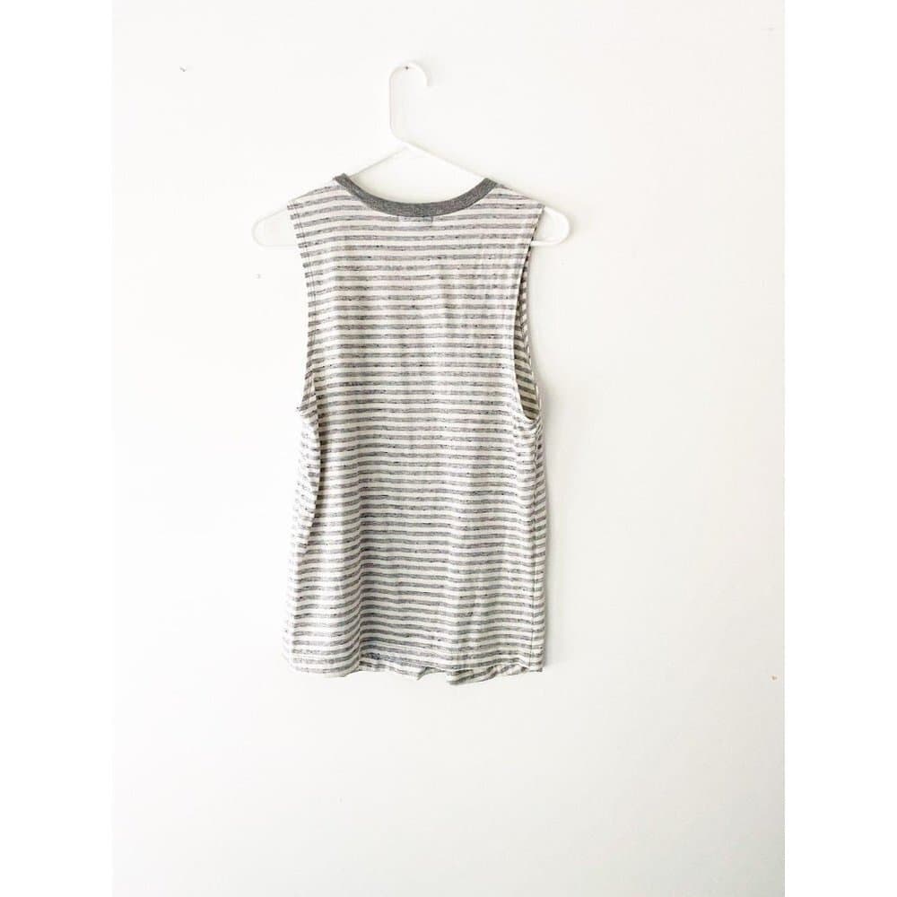 ISSI Best Day Ever Stripe Summer Instagrammable Tank Top - Thumbnail 4