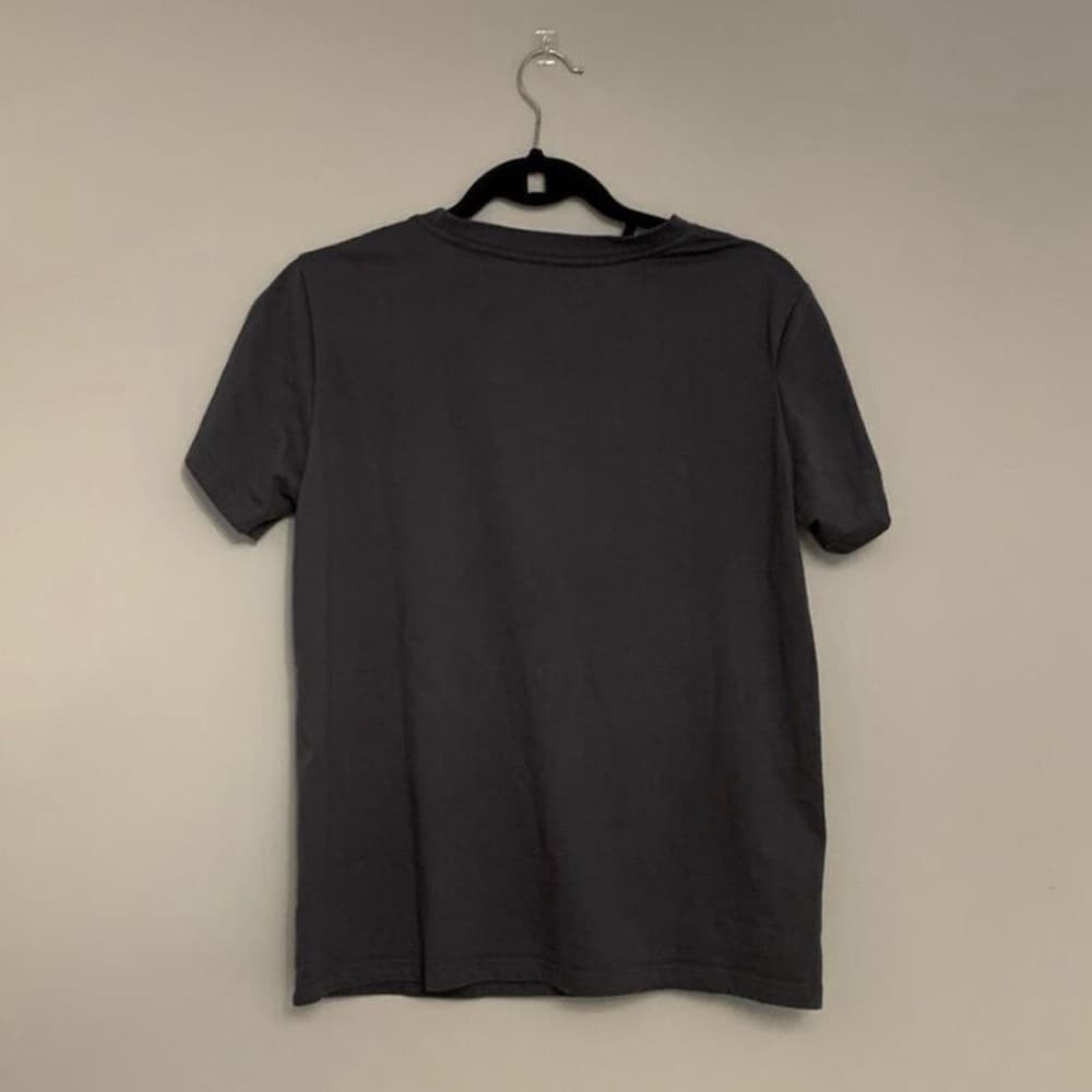 Coca Cola Bottle Vintage-Style Graphic T Shirt Dark Grey Logo Crest Womens Large - Thumbnail 2