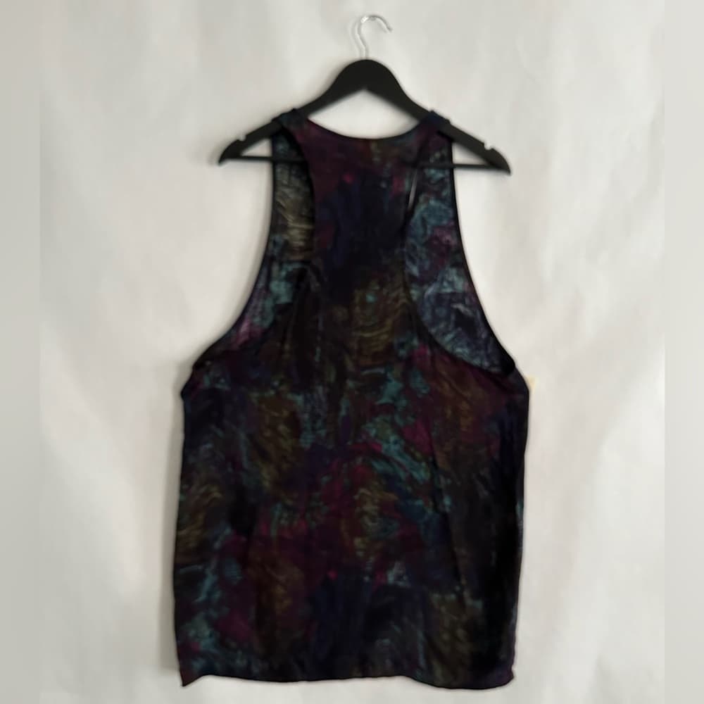 Sparkle & Fade Urban Outfitters Abstract Racerback Tank Top Loose Fit Size Large - Thumbnail 5