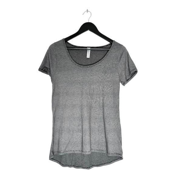 LuLaRoe Striped Classic Tee T-Shirt Women’s Small Size 6-8 Neutral Minimalist - Thumbnail 7