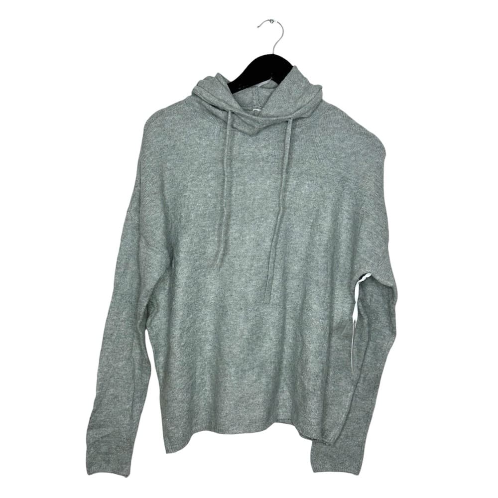 NWT STYLUS Heather Gray Knit Hoodie Pullover Size Small Cozy Lightweight Casual - Thumbnail 11