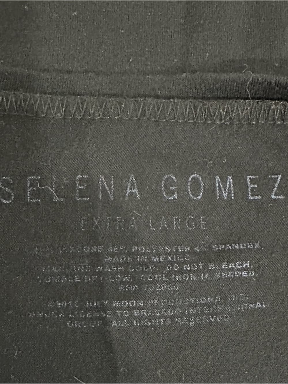 Selena Gomez Graphic Sleeveless American Flag Pop Star Concert Tank XL Festival - Thumbnail 3