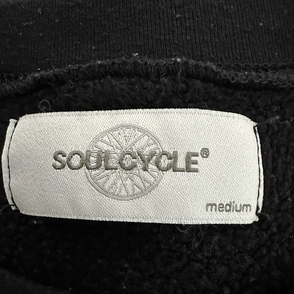 SoulCycle BKLN x SOUL Black Graphic Sweatshirt Size Medium | Brooklyn New York - Thumbnail 5