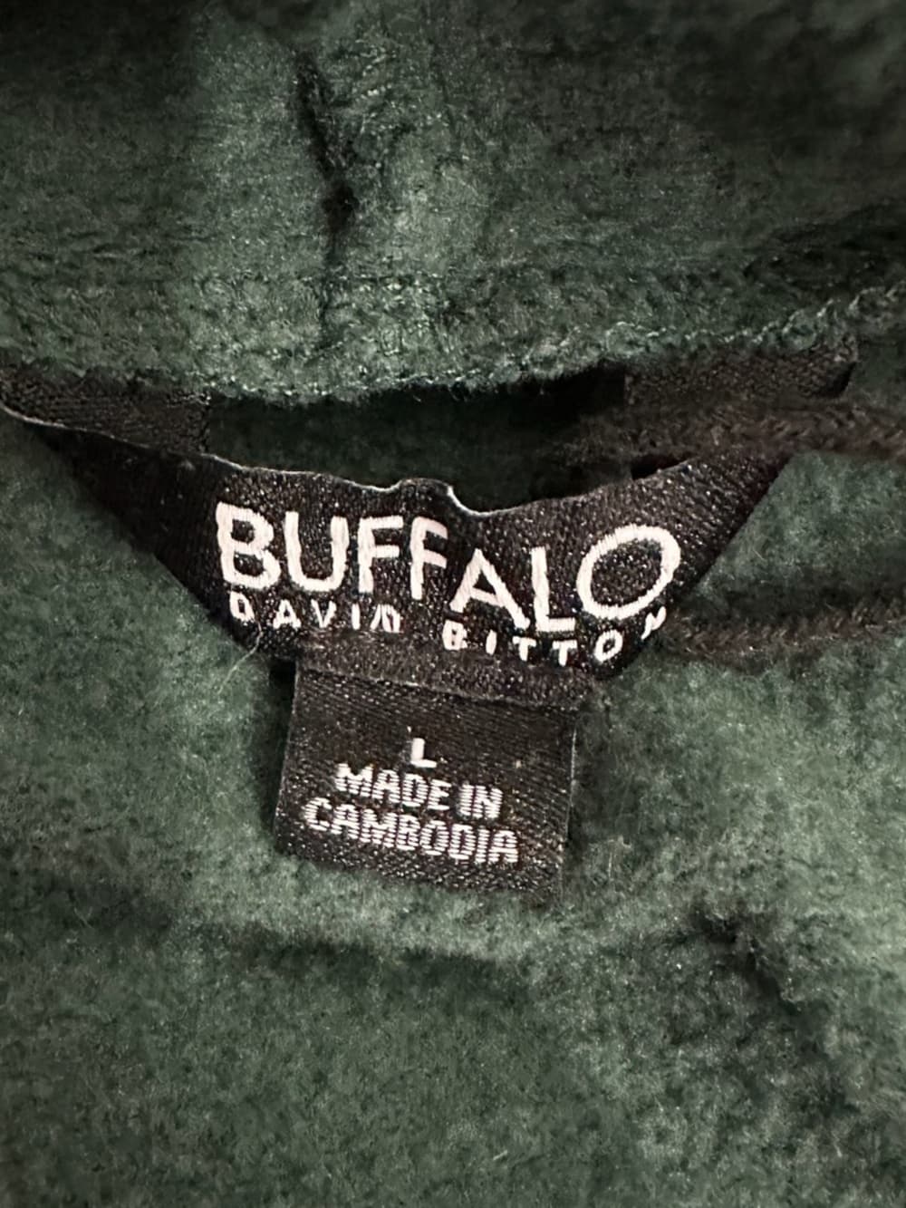 Buffalo David Bitton Hoodie Pullover Cozy Lounge Sweatshirt Size Large Lougewear - Thumbnail 4
