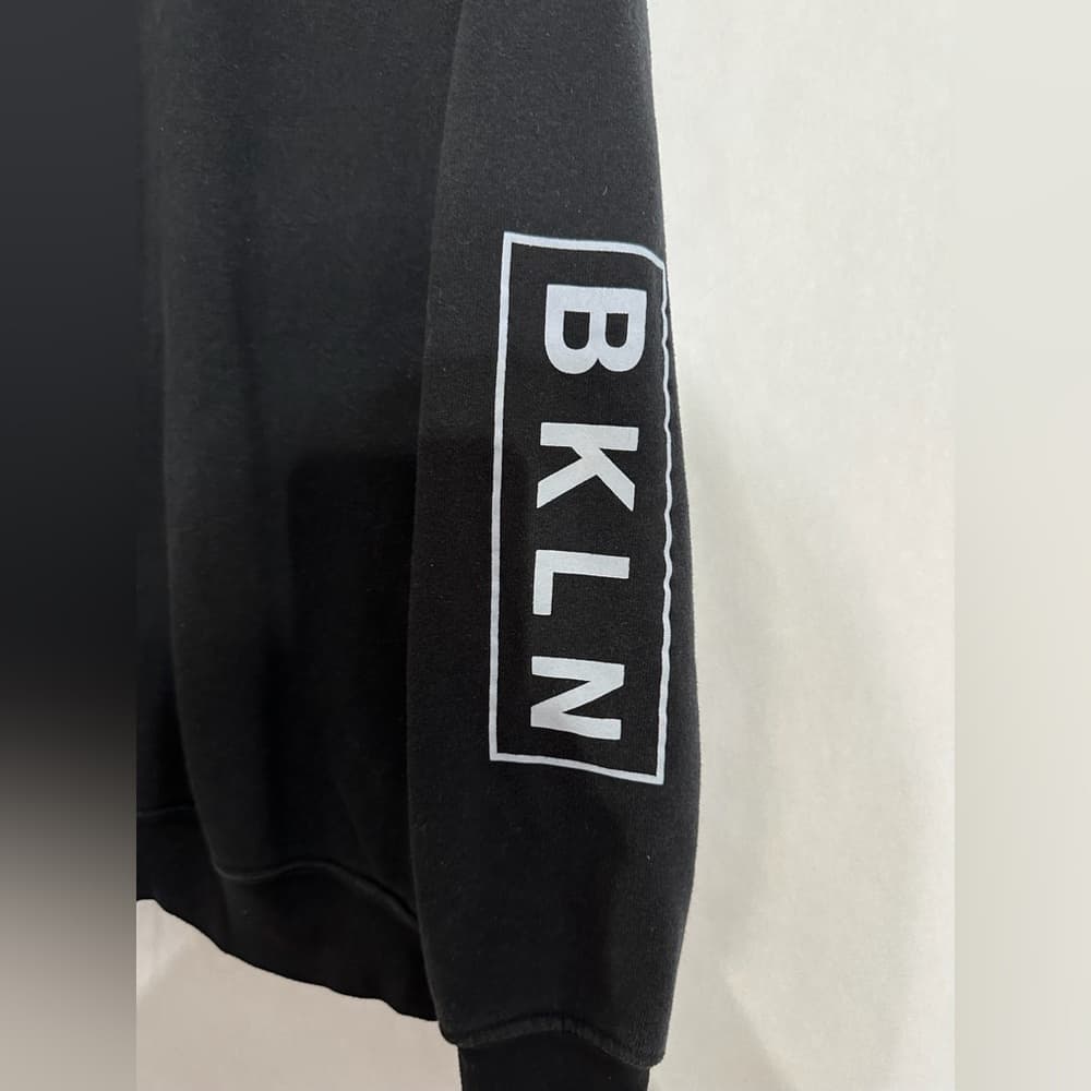 SoulCycle BKLN x SOUL Black Graphic Sweatshirt Size Medium | Brooklyn New York - Thumbnail 3