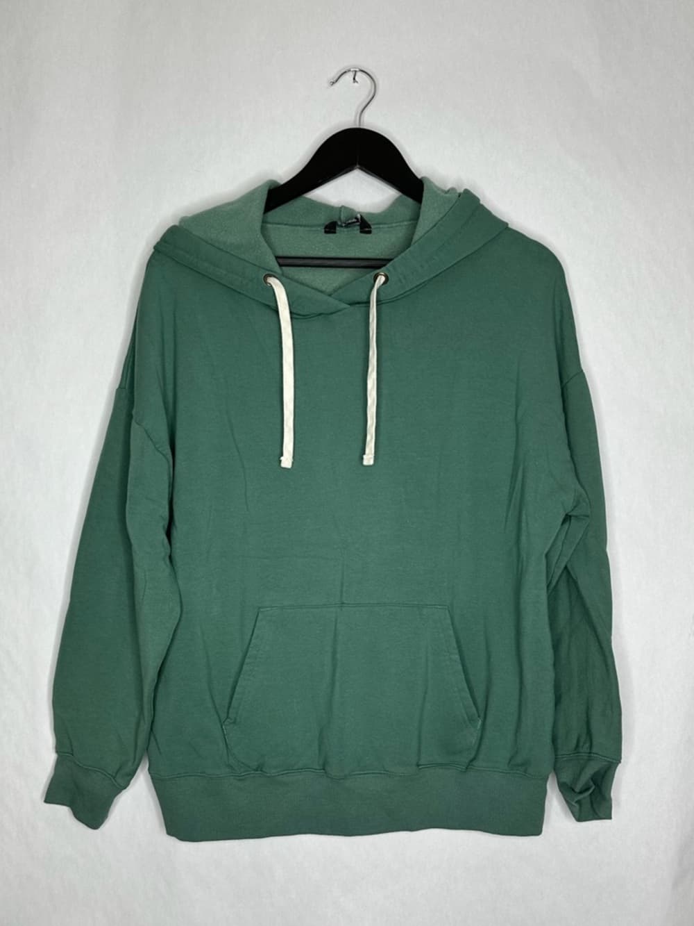 Buffalo David Bitton Soft Green Hoodie Pullover Cozy Lounge Sweatshirt Large - Thumbnail 5