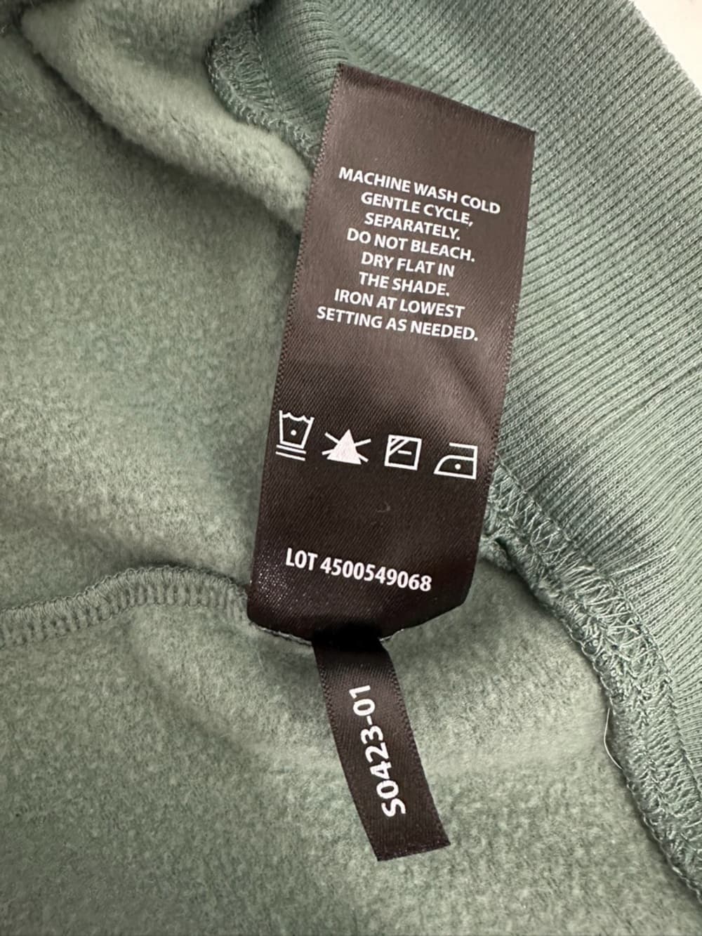 Buffalo David Bitton Soft Green Hoodie Pullover Cozy Lounge Sweatshirt Large - Thumbnail 3