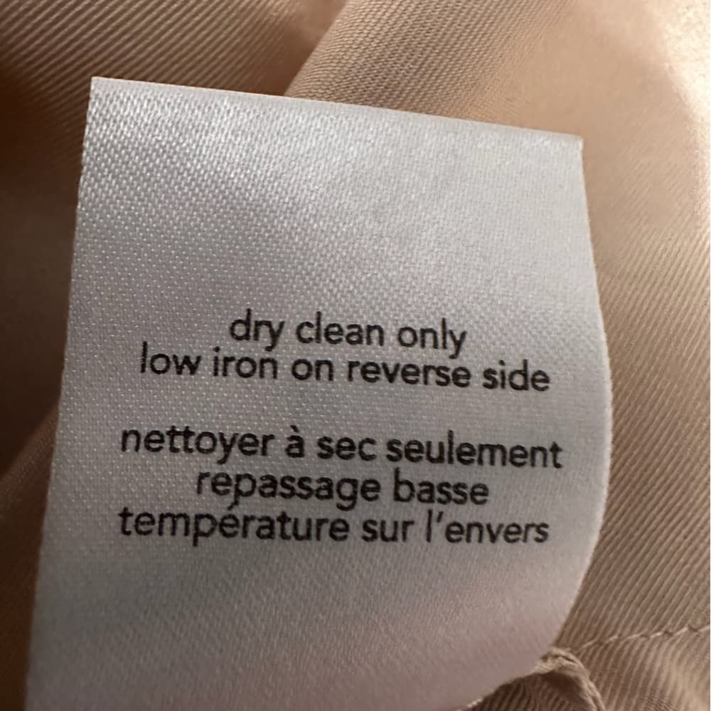Raoul 100% Silk Neutral Nude Sleeveless Tank Top US 4 Minimalist Quiet Luxury - Thumbnail 4