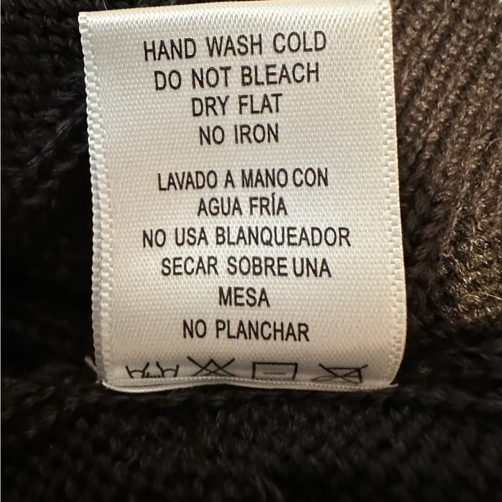 Summerland Black Cable Knit Sweater Vest Preppy Old Money Aesthetic Size Large - Thumbnail 12