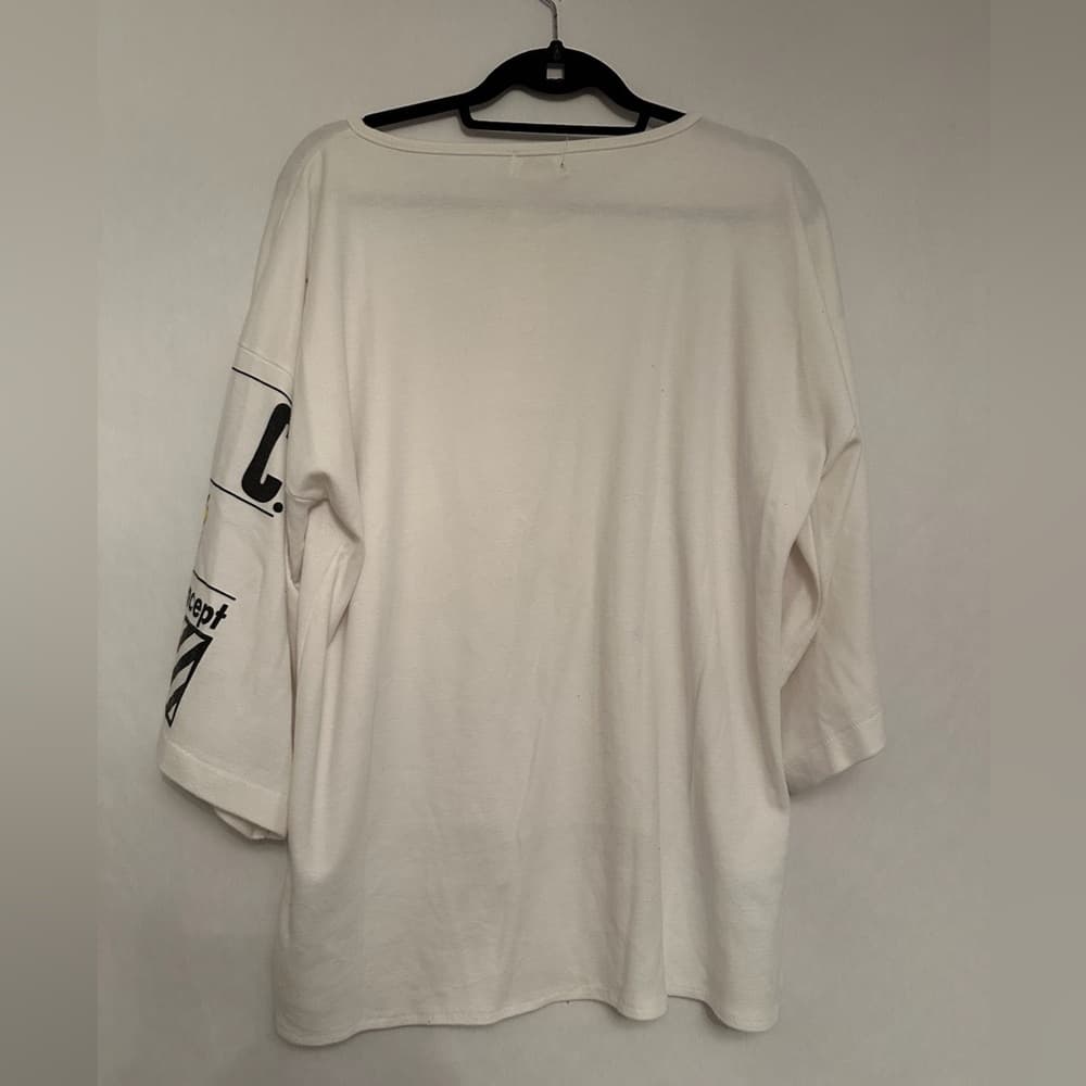 Street Closed Concepts White Oversized Tee Shirt Medium Streetwear Vintage 90s - Thumbnail 6