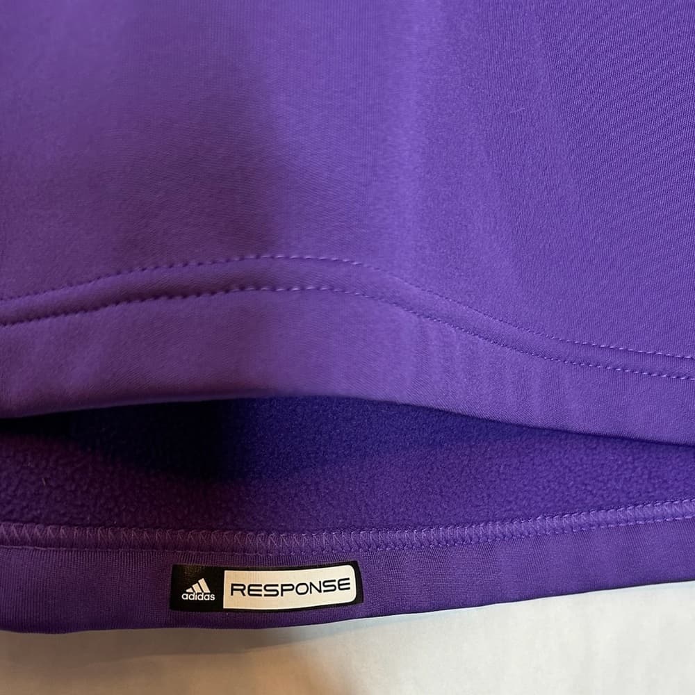 Adidas Formotion Climawarm 1/4 Zip Long Sleeve Fleece Pullover Womens Medium - Thumbnail 2