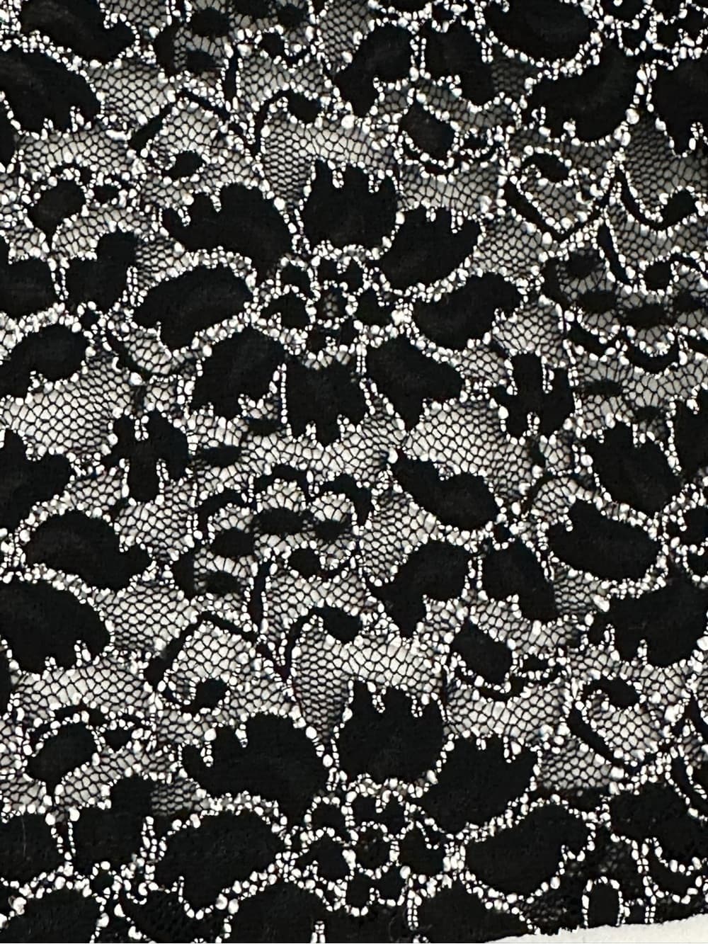 NWT Fashion Bug Black Lace Tank Lined Stretch Boho Chic Y2K Small Romantic - Thumbnail 7