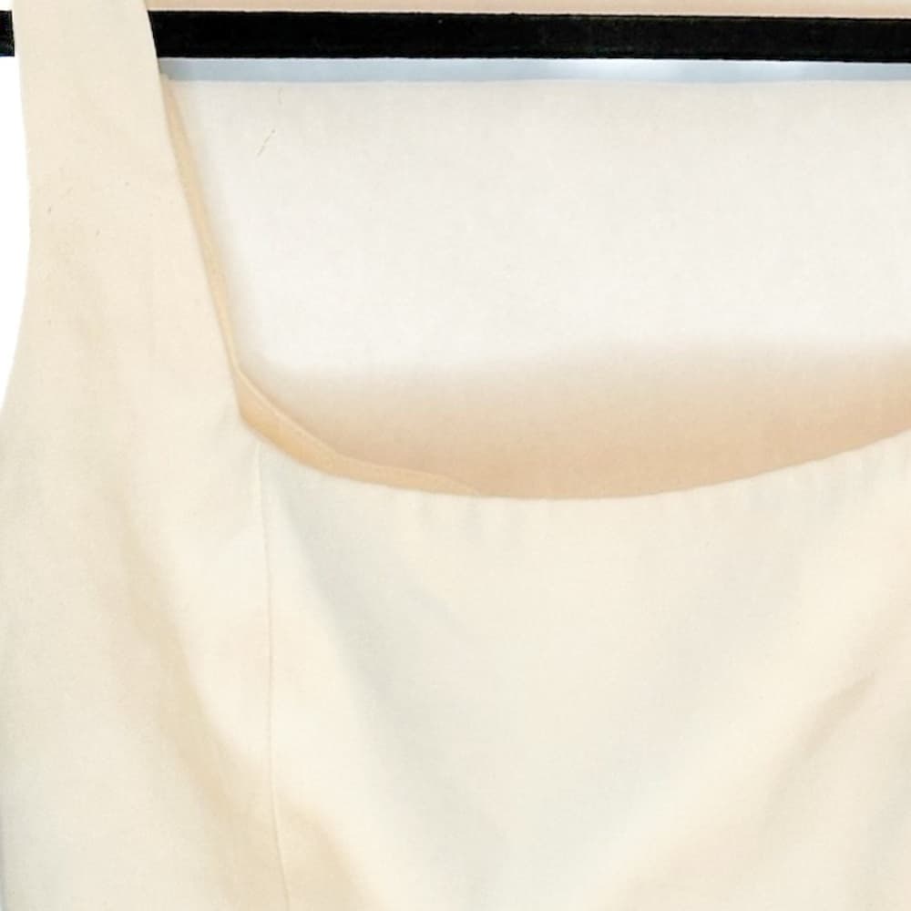 Princess Polly Huxley Super Crop Top Thick Straps Square Neck Size US 2 - Thumbnail 10
