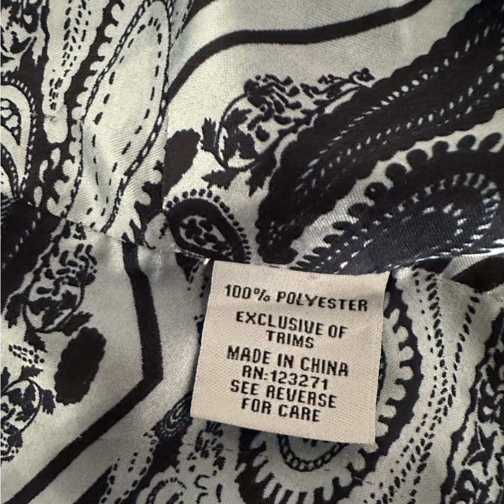 Vine and Valley Y2K Baroque Bandana Handkerchief Crop Top Medium Festival Boho - Thumbnail 4