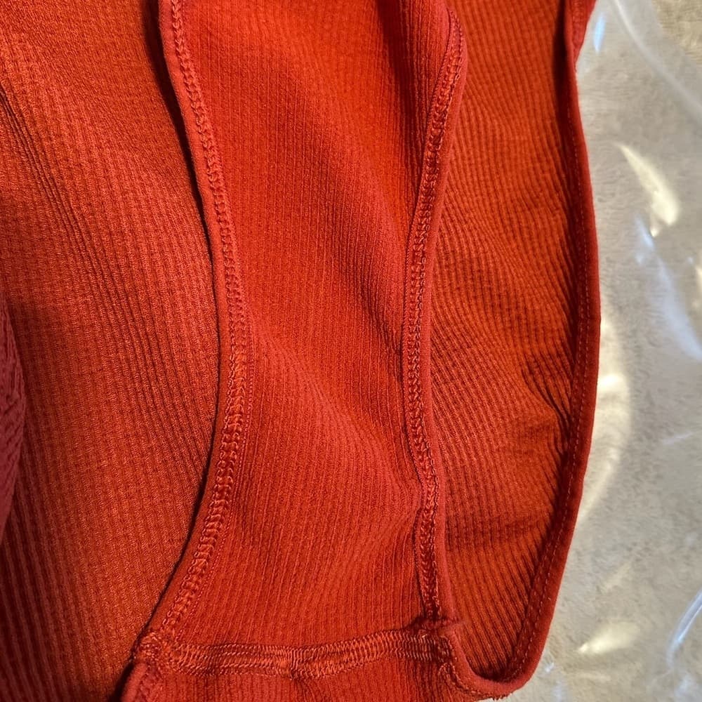 Out From Under Urban Outfitters Bungee Strap Bodysuit in Color Rust Size Large - Thumbnail 9