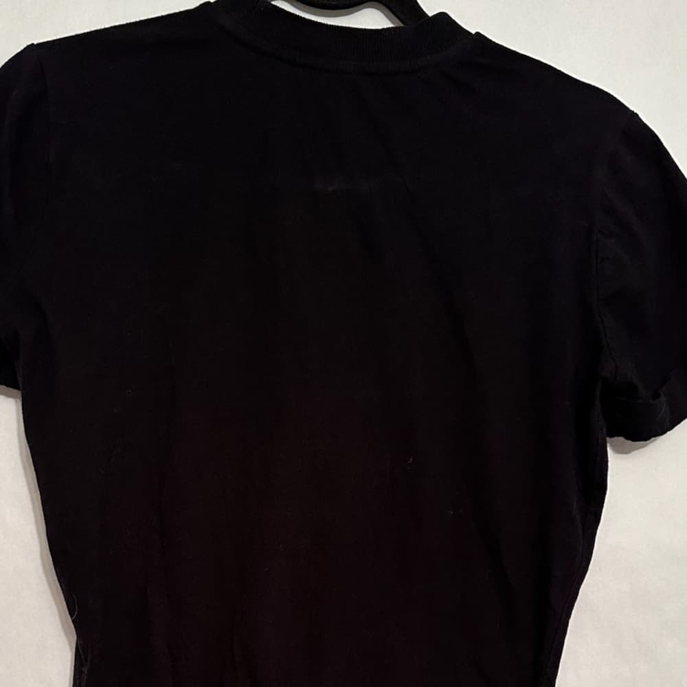 Danielle Bernstein Black Short Sleeve Body Suit T-Shirt Tee Small Minimalist - Thumbnail 4