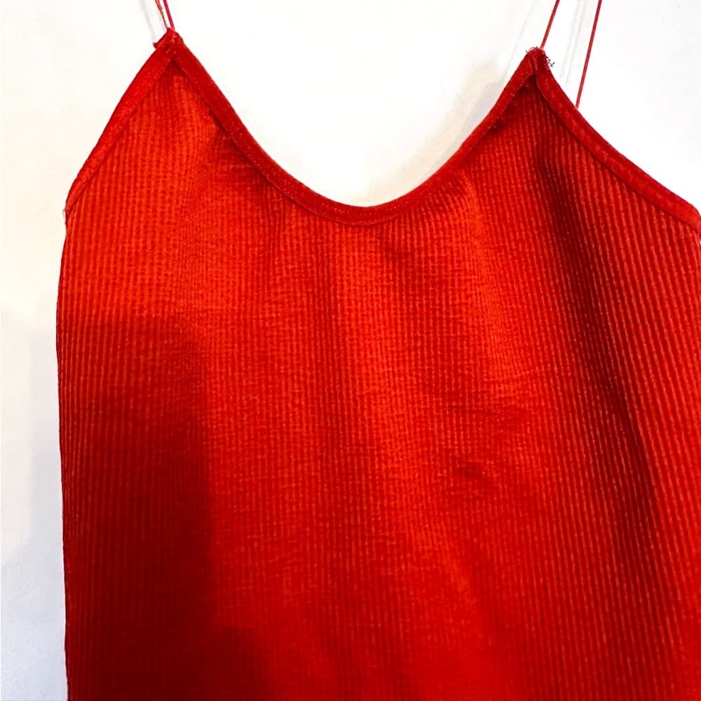 Out From Under Urban Outfitters Bungee Strap Bodysuit in Color Rust Size Large - Thumbnail 3