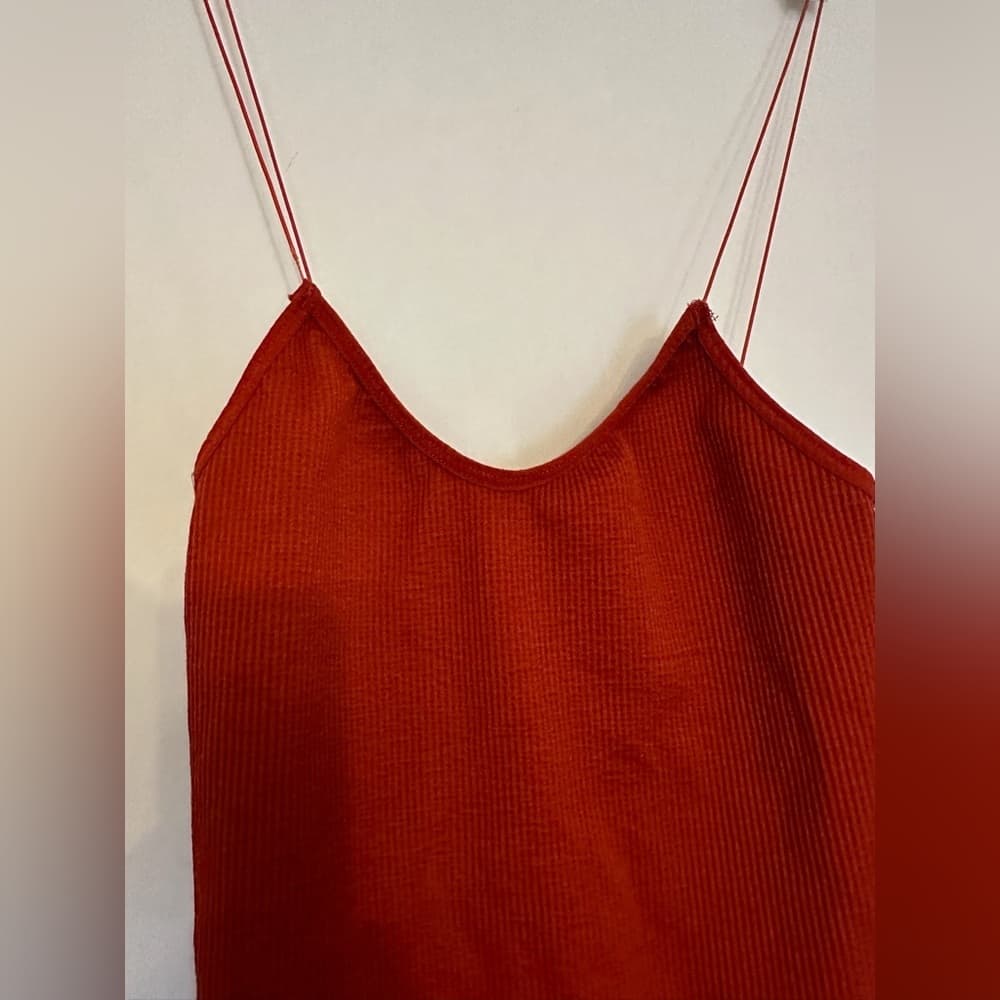 Out From Under Urban Outfitters Bungee Strap Bodysuit in Color Rust Size Large - Thumbnail 7