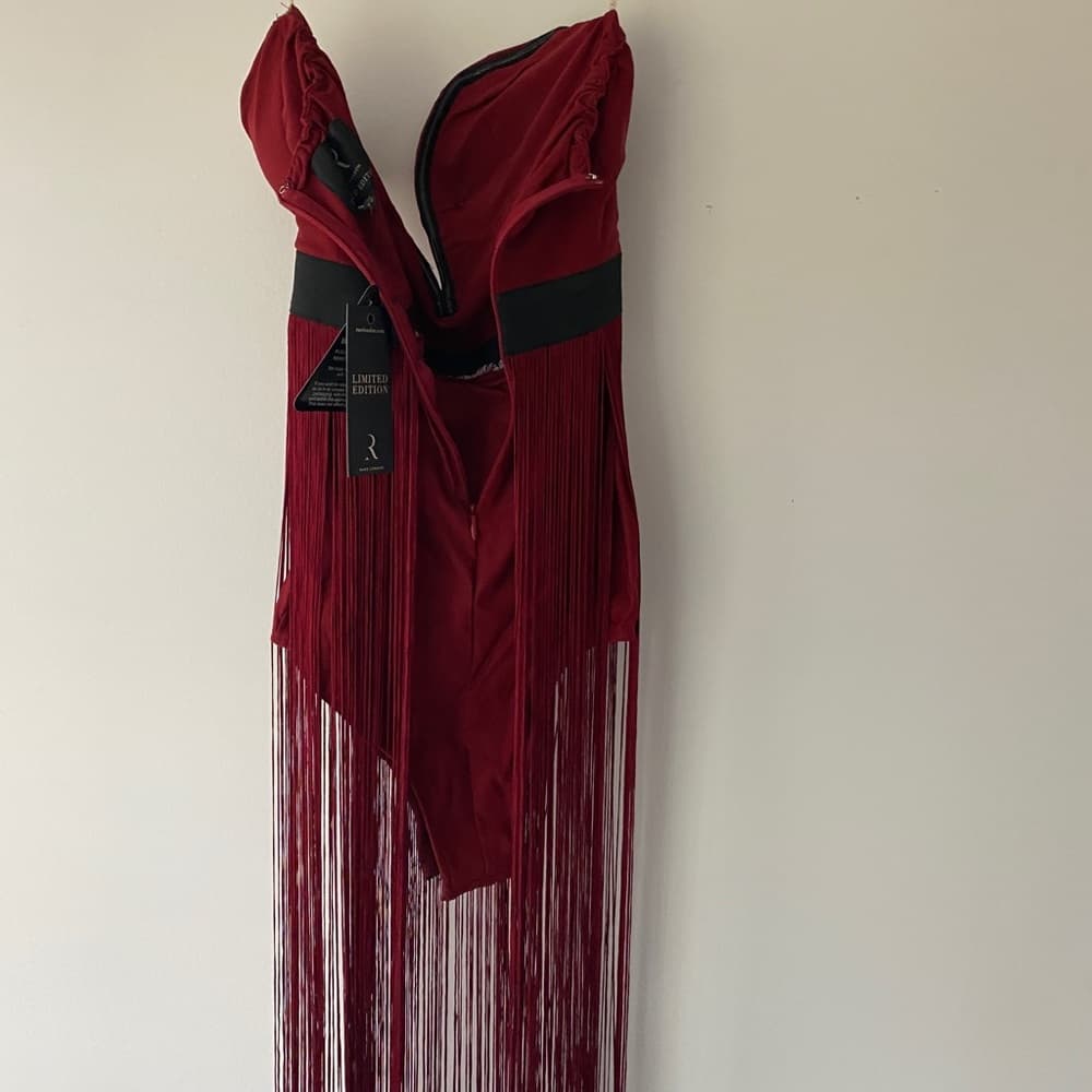 Rare London Fringe Strung Along Bodysuit - Thumbnail 6