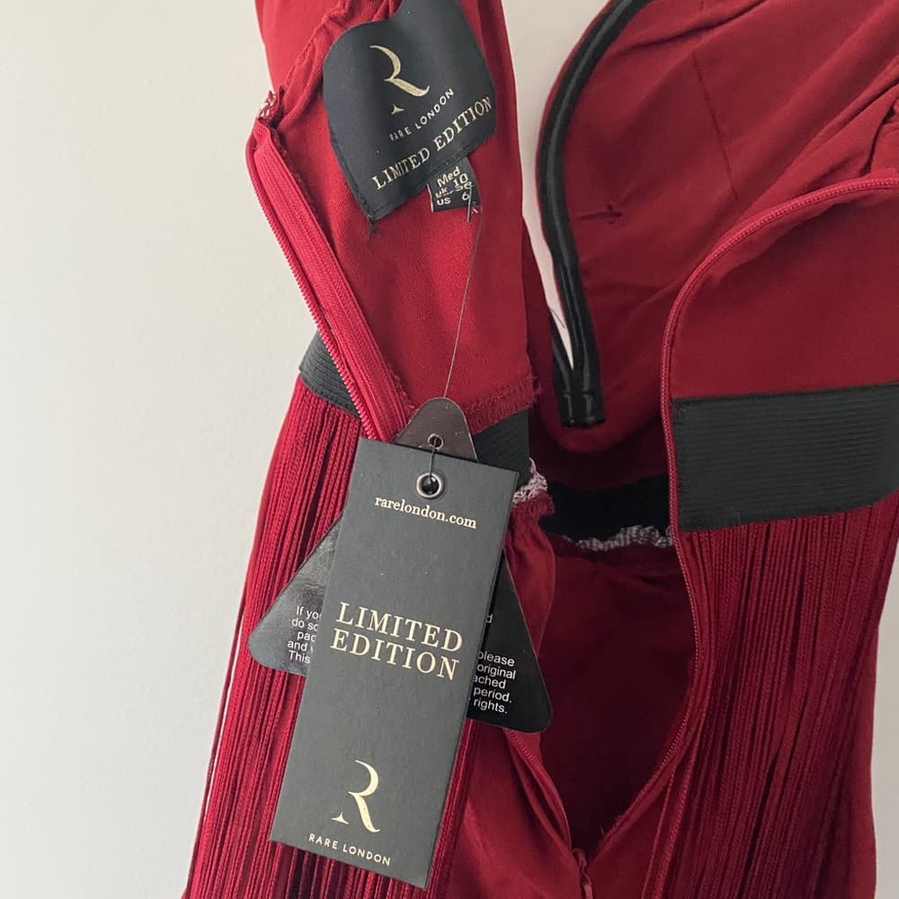 Rare London Fringe Strung Along Bodysuit - Thumbnail 7