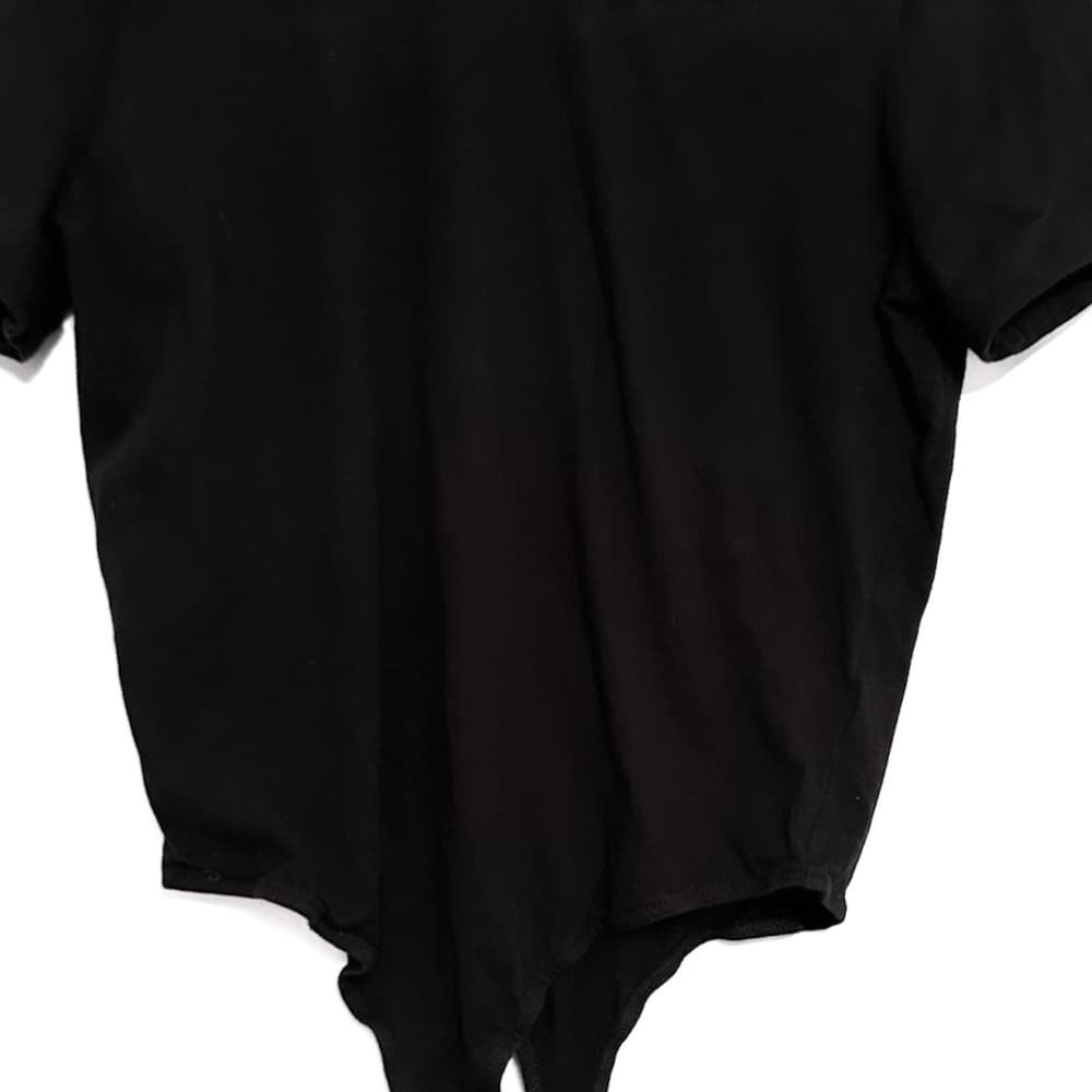 Danielle Bernstein Black Short Sleeve Body Suit T-Shirt Tee Small Minimalist - Thumbnail 6