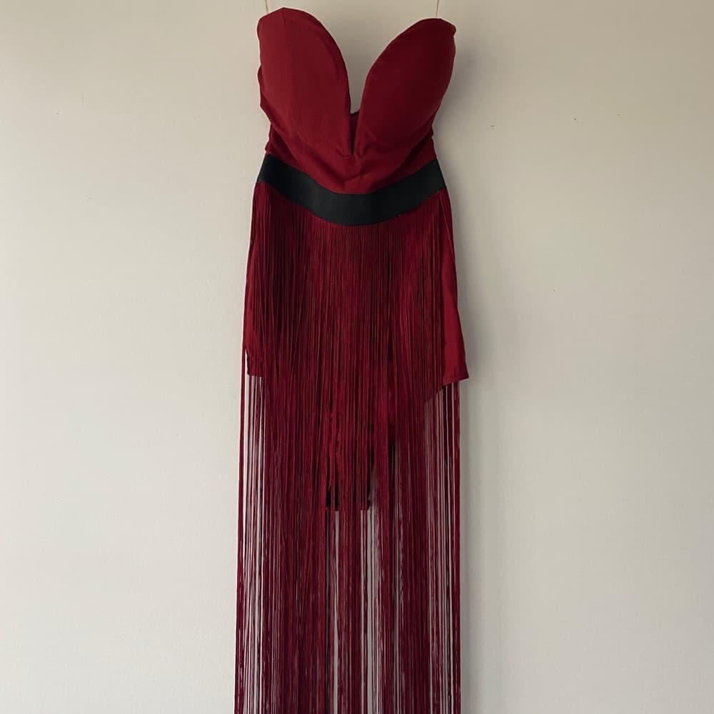 Rare London Fringe Strung Along Bodysuit - Thumbnail 5