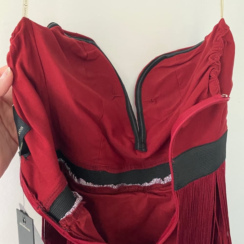 Rare London Fringe Strung Along Bodysuit - Thumbnail 9