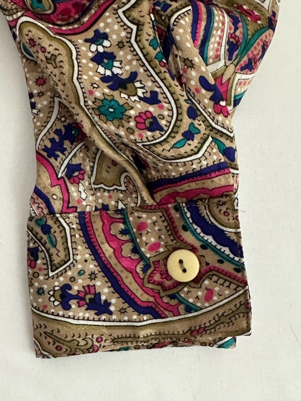 Petite Sophisticate Vintage Paisley Blouse Print 4 Petite Academia Modest Siren - Thumbnail 5