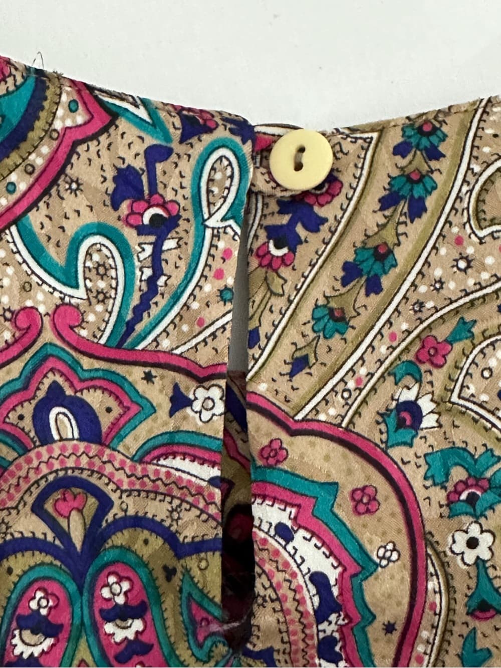 Petite Sophisticate Vintage Paisley Blouse Print 4 Petite Academia Modest Siren - Thumbnail 7