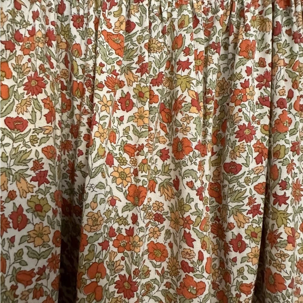 Cynthia Rowley Floral Smocked Blouse - Bohemian Peasant Size Women’s Small - Thumbnail 5