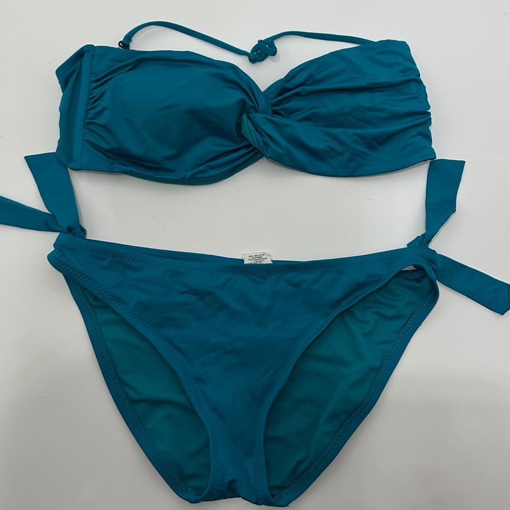 Mossimo Supply Co. Bandeau Bikini Set X-Large (XL) Top & Medium Bottom SEE SIZES - Thumbnail 13