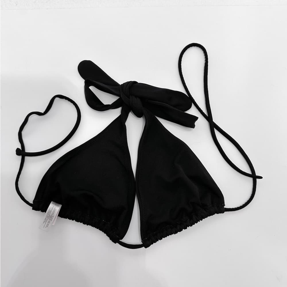 Victoria’s Secret Vintage Y2K Skull Rhinestone Black Bikini Set Size Large - Thumbnail 13