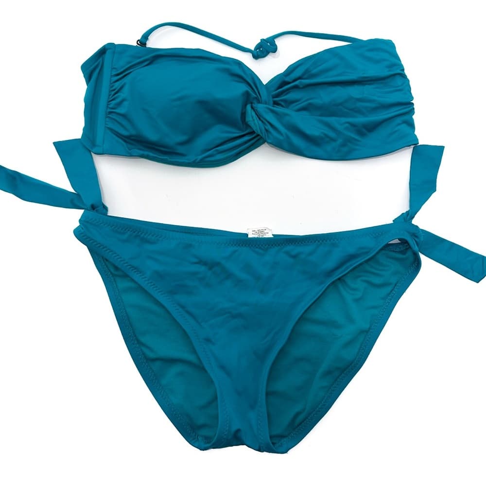 Mossimo Supply Co. Bandeau Bikini Set X-Large (XL) Top & Medium Bottom SEE SIZES - Thumbnail 3