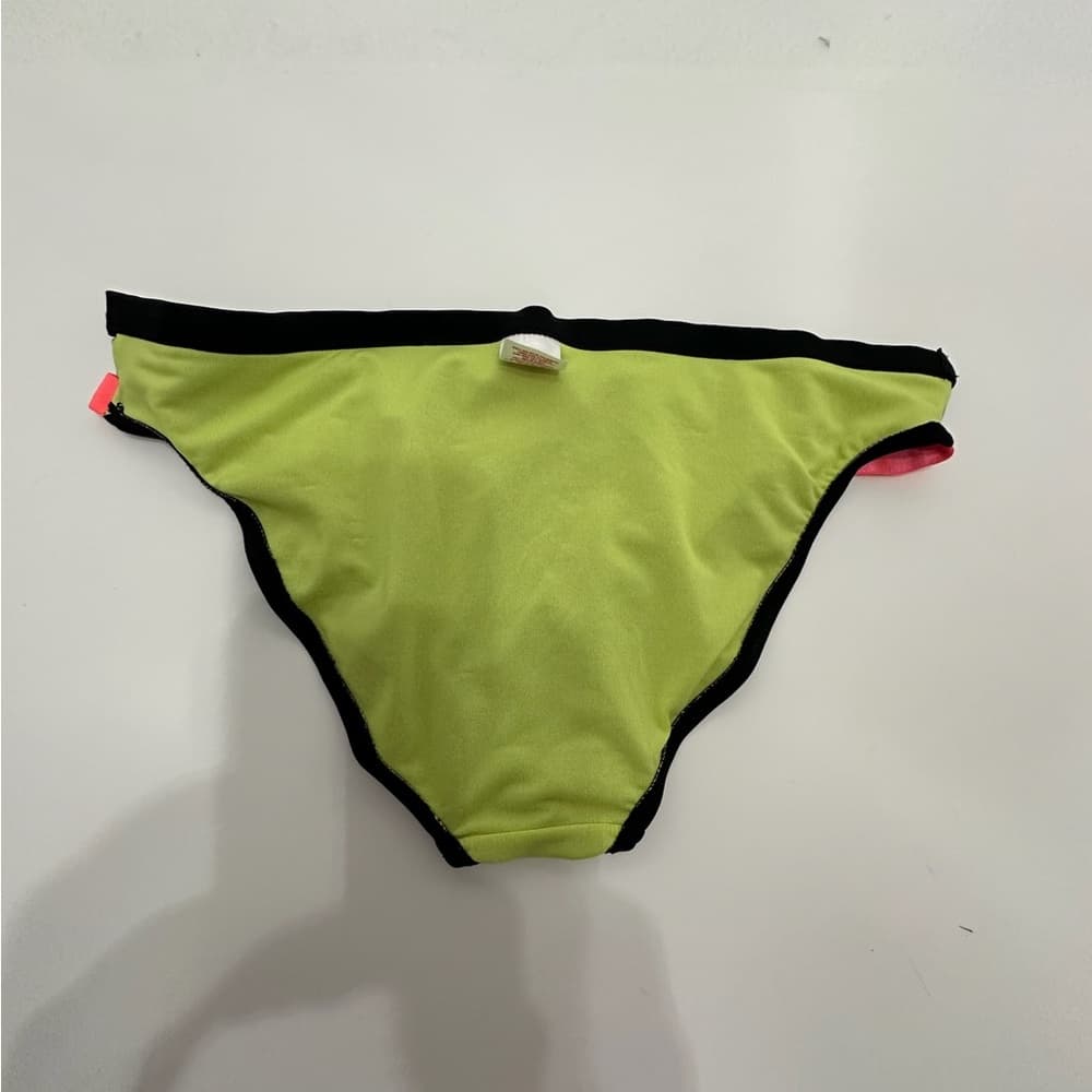 Xhilaration Black with Neon Details Bikini Swim Set - Top Large / Bottom XL - Thumbnail 11