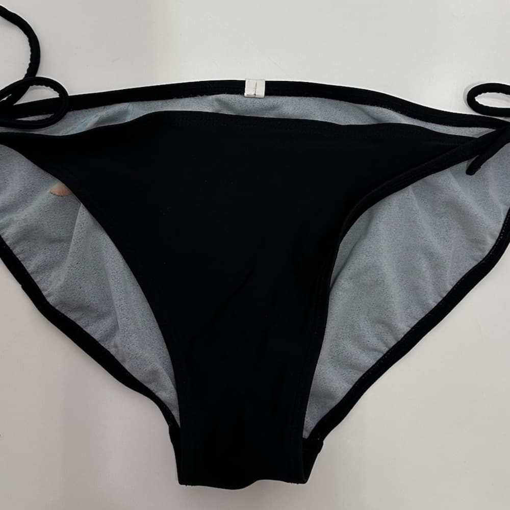 Xhilaration Classic Sailor Swallow Bird Tattoo Graphic Y2K Black Bikini XL - Thumbnail 13