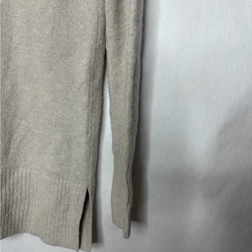 A.N.A A New Approach Beige V-Neck Knit Sweater XS Neutral Minimalist SEE NOTES - Thumbnail 6