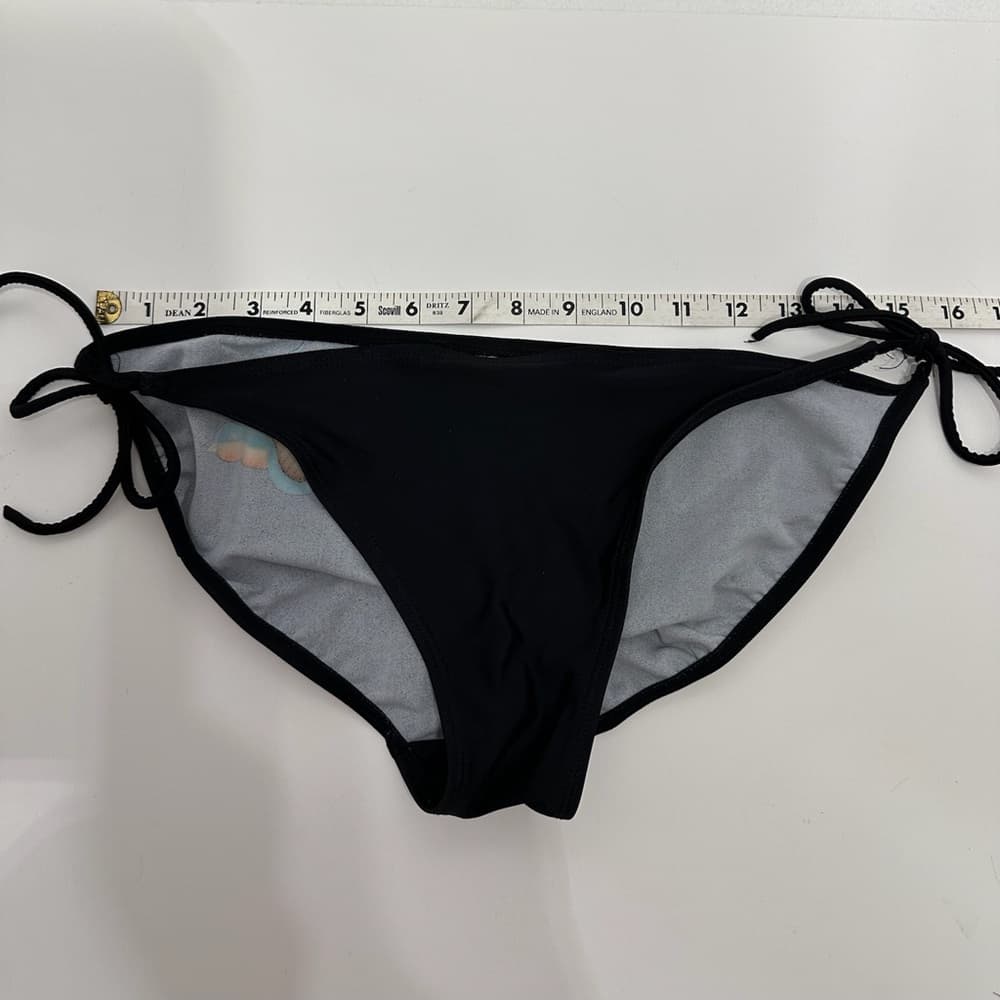 Xhilaration Classic Sailor Swallow Bird Tattoo Graphic Y2K Black Bikini XL - Thumbnail 14