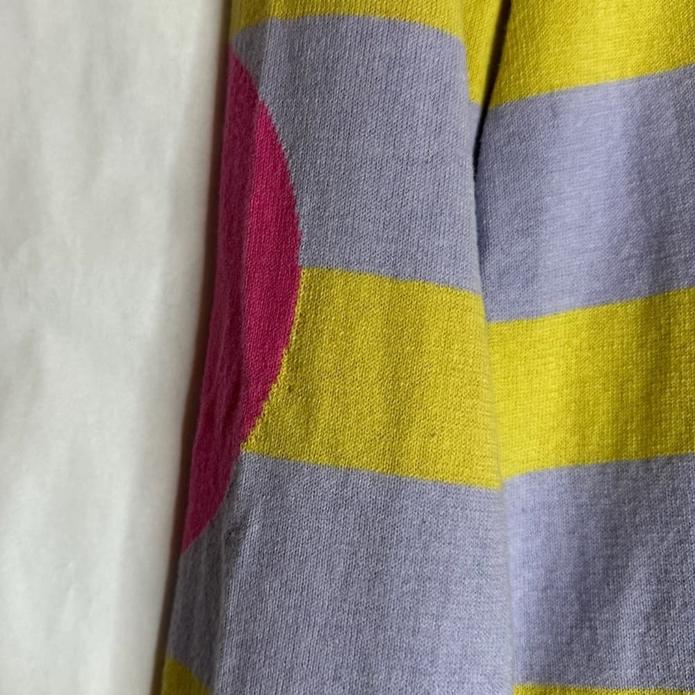 Zaket & Plover Revolve Pocket Pullover Striped Colorblock Knit Sweater Size XS - Thumbnail 3