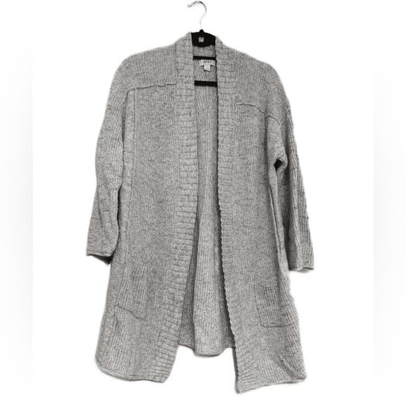 Style & Co Women's Gray Cardigan Long Sleeve Sweater Size Large - Thumbnail 9