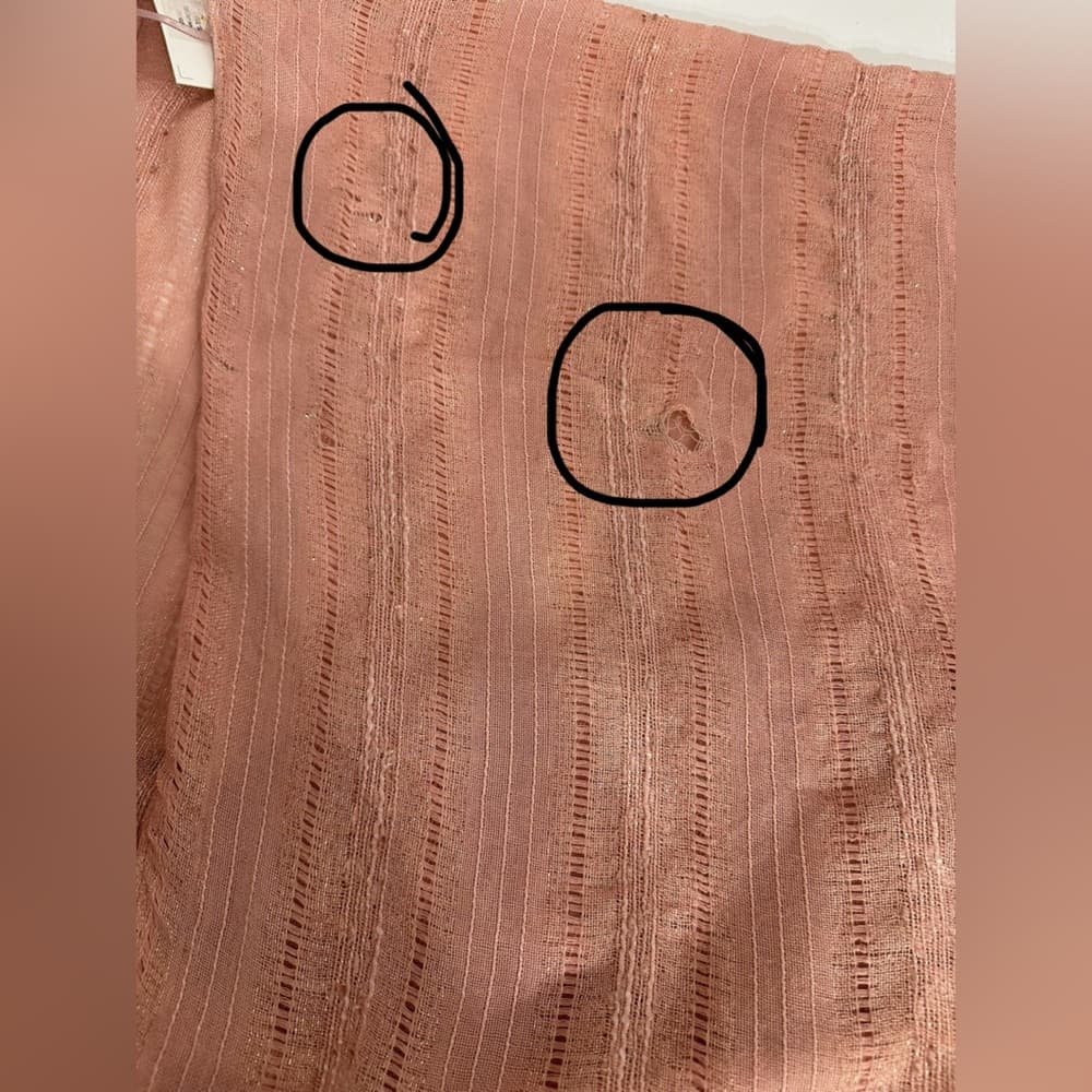 Sole Society Pink Rose Shimmer Open Front Draped Cardigan One Size SEE NOTES - Thumbnail 10