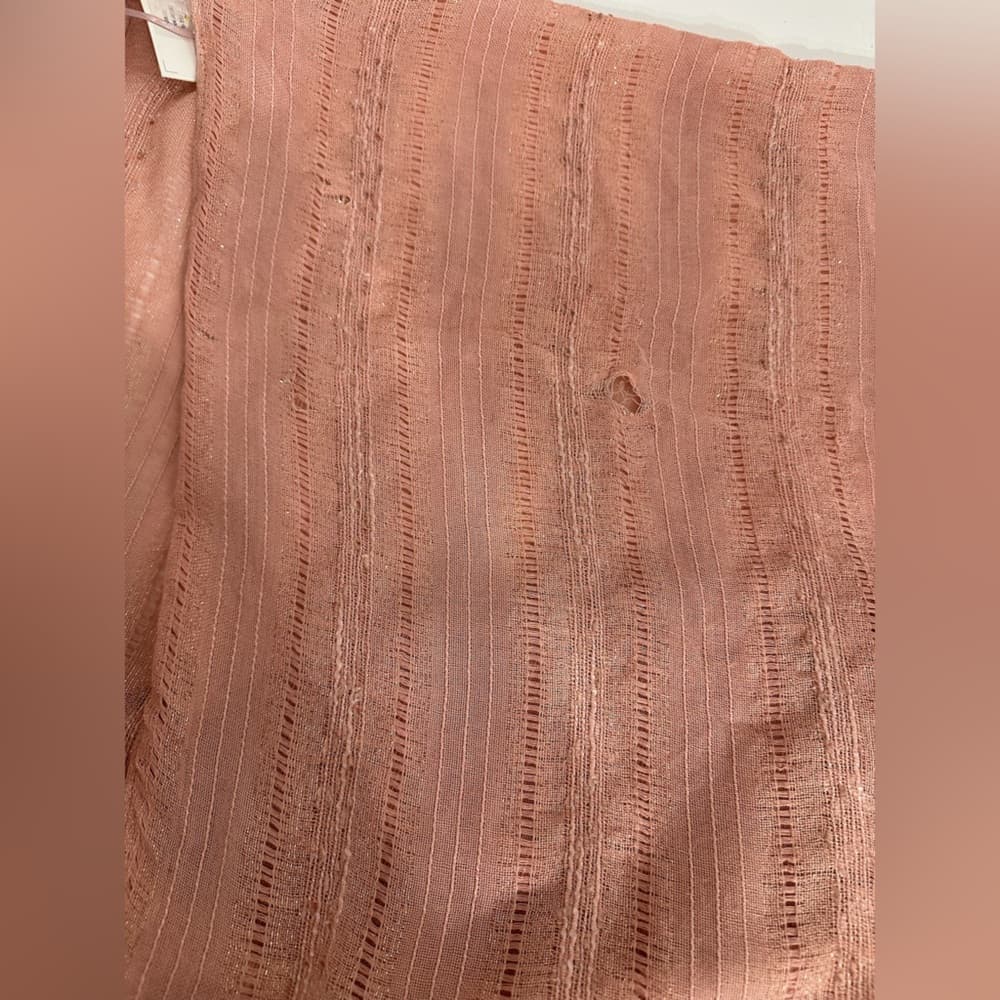 Sole Society Pink Rose Shimmer Open Front Draped Cardigan One Size SEE NOTES - Thumbnail 9